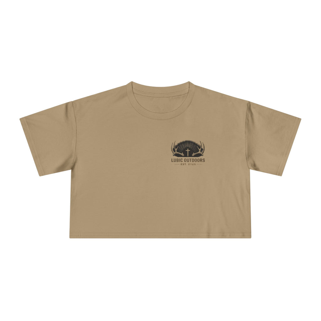 Lubic Outdoors Women's Crop Top  - “Faith Family Outdoors”