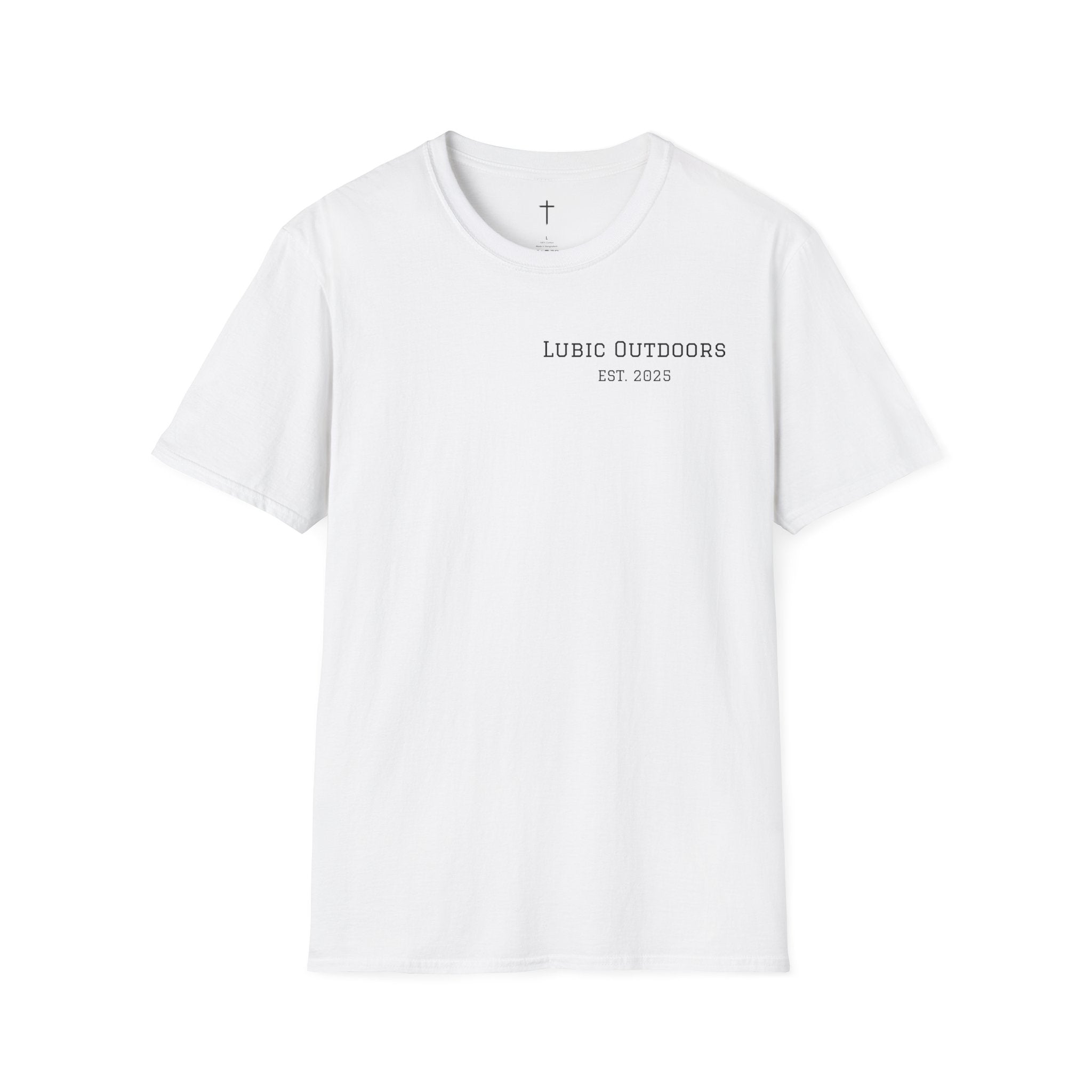 Turkey Illustration T-Shirt — "Lubic Outdoors" Back Print