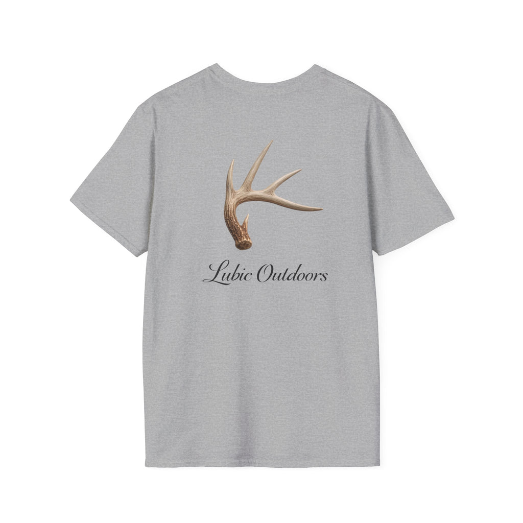 Whitetail Shed T-Shirt — "Lubic Outdoors" Graphic Tee