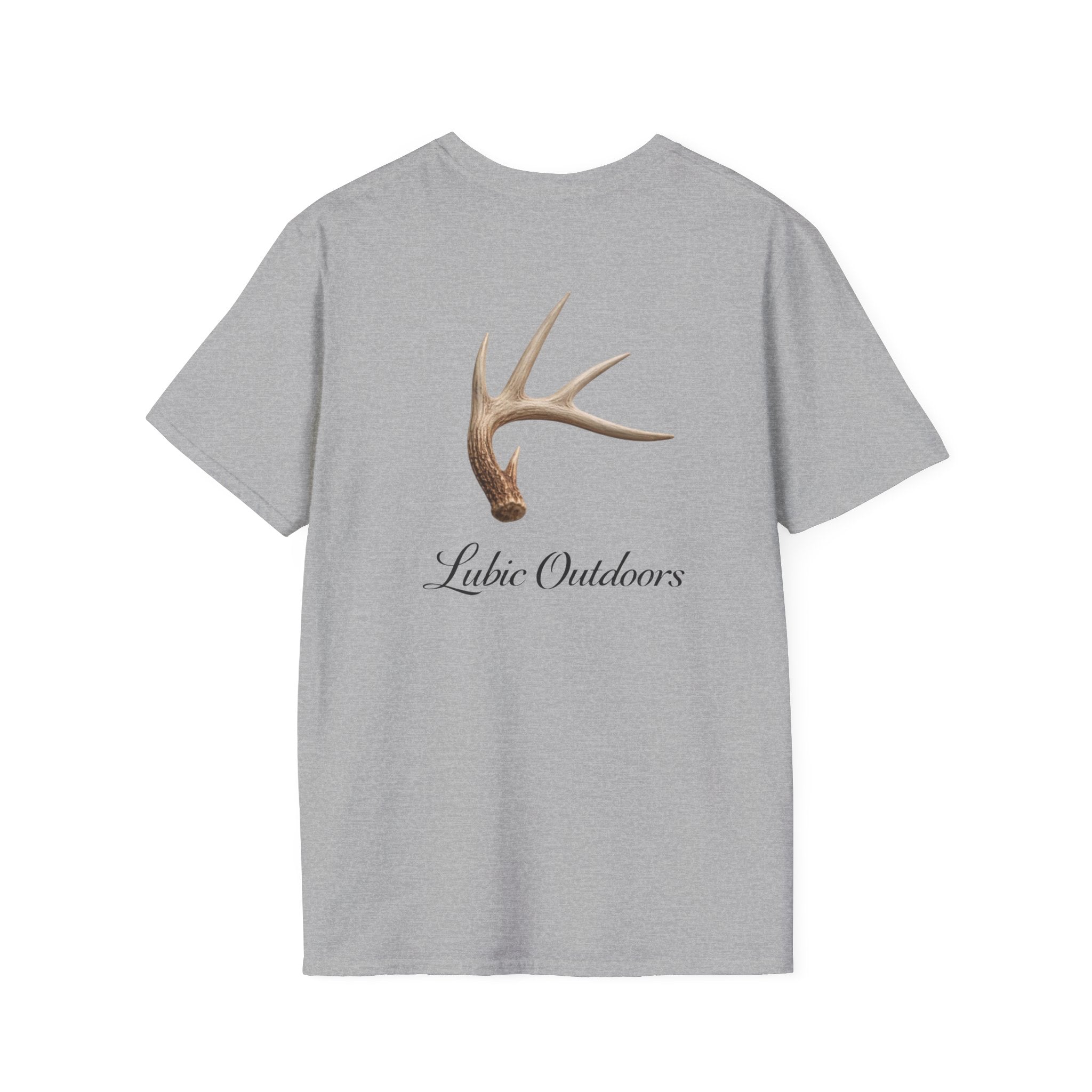 Whitetail Shed T-Shirt — "Lubic Outdoors" Graphic Tee