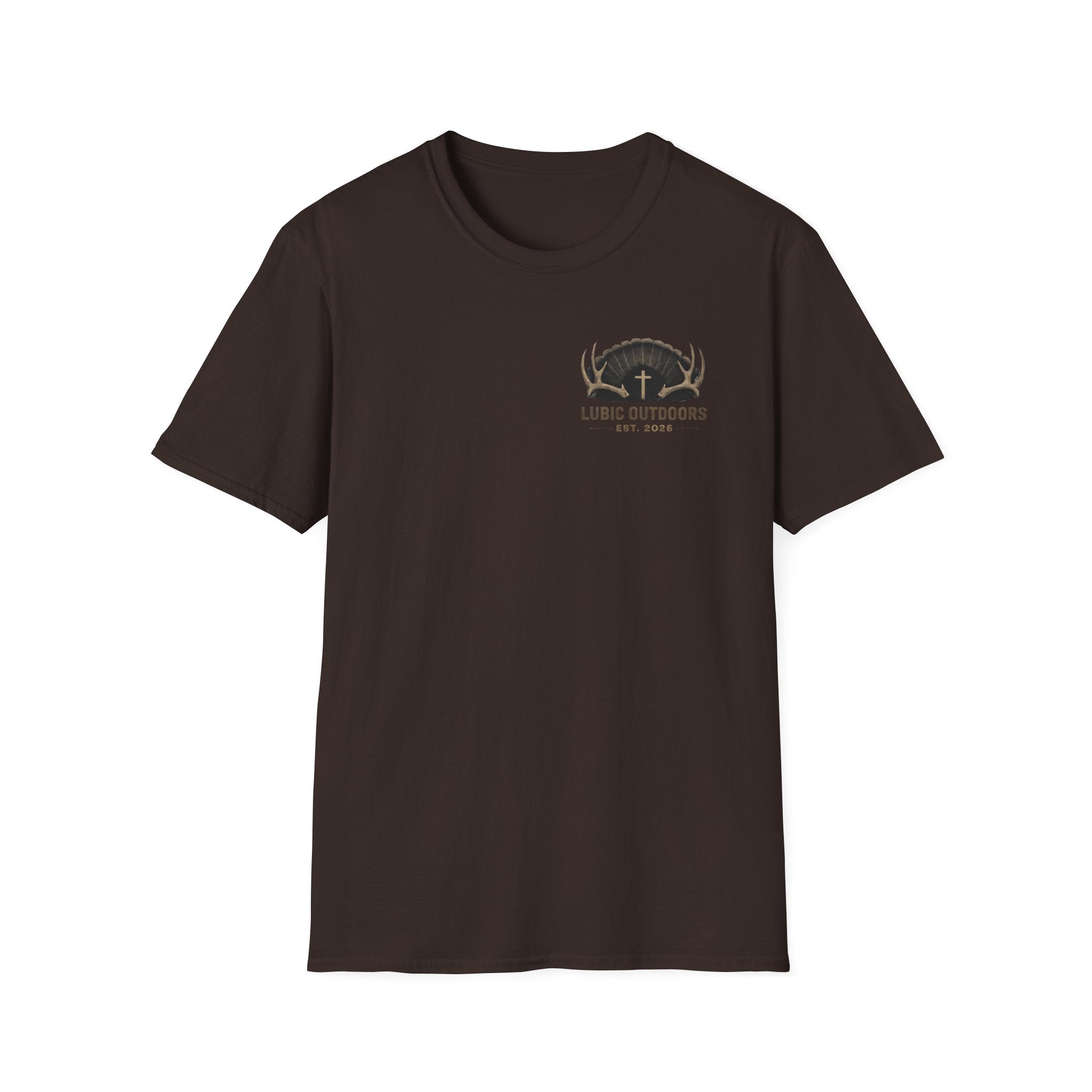 Lubic Outdoors Logo T-Shirt — Faith, Family & Outdoors Hunting Tee
