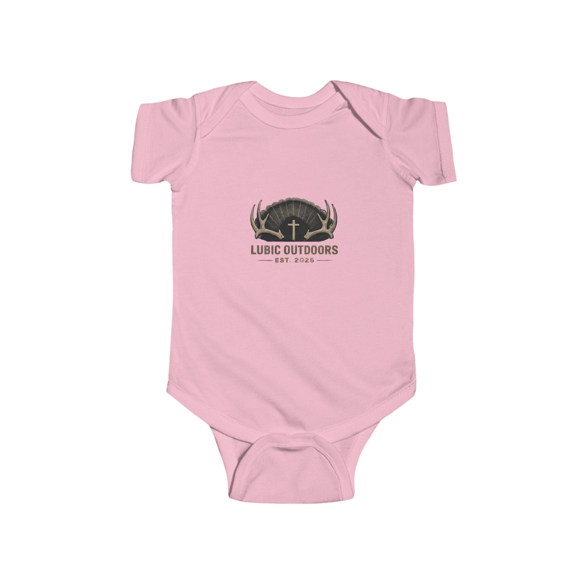 Lubic Outdoors Infant Bodysuit — Logo design