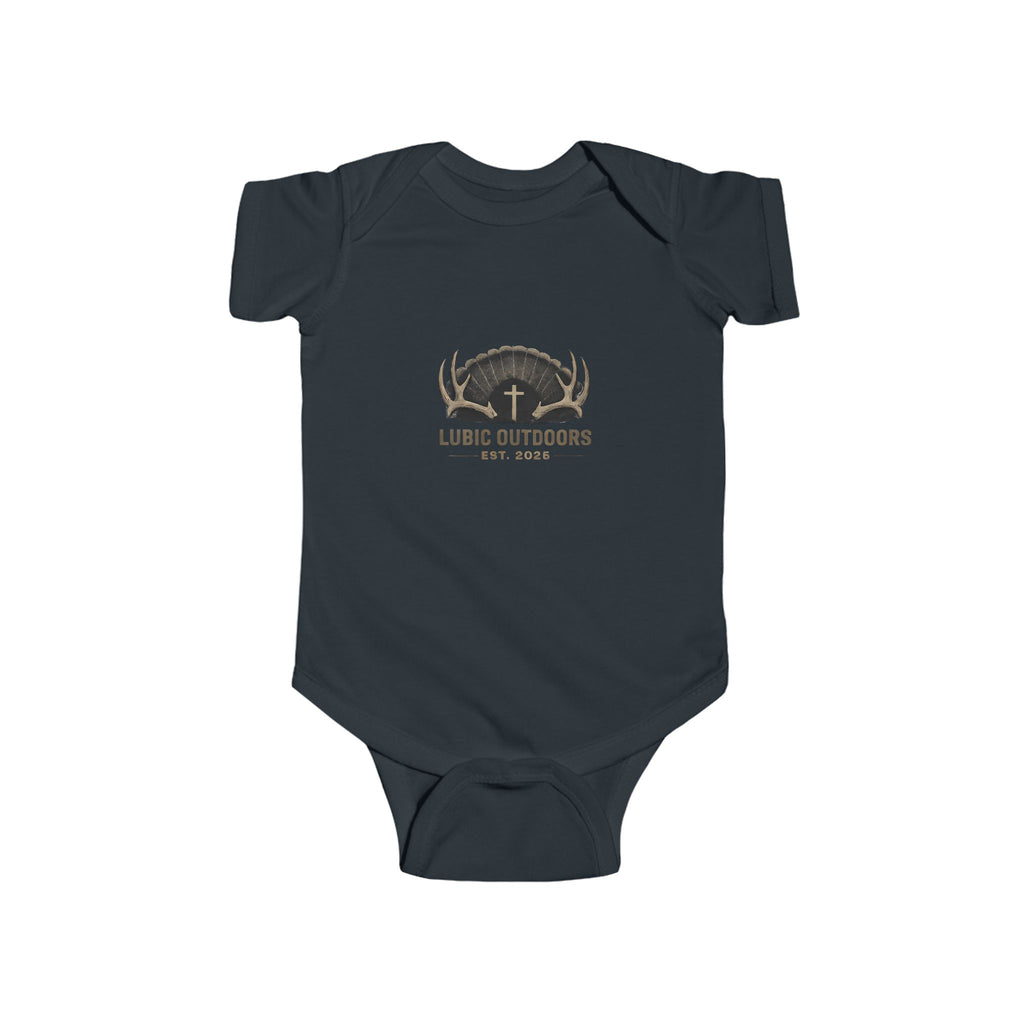 Lubic Outdoors Infant Bodysuit — Logo design